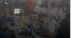 Desktop Screenshot of healthyselfieapp.com